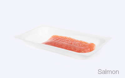 Salmon Packaging in DZL-420VSP in Thermoformers