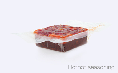 Hotpot Seasoning Packaging in DZL-420R in Thermoformers
