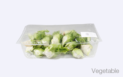 Vegetables Packaging in DZL-420R in Thermoformers