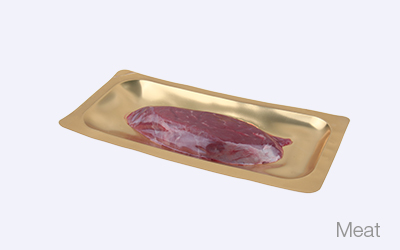Meat Packaging in DZL-420VSP in Thermoformers